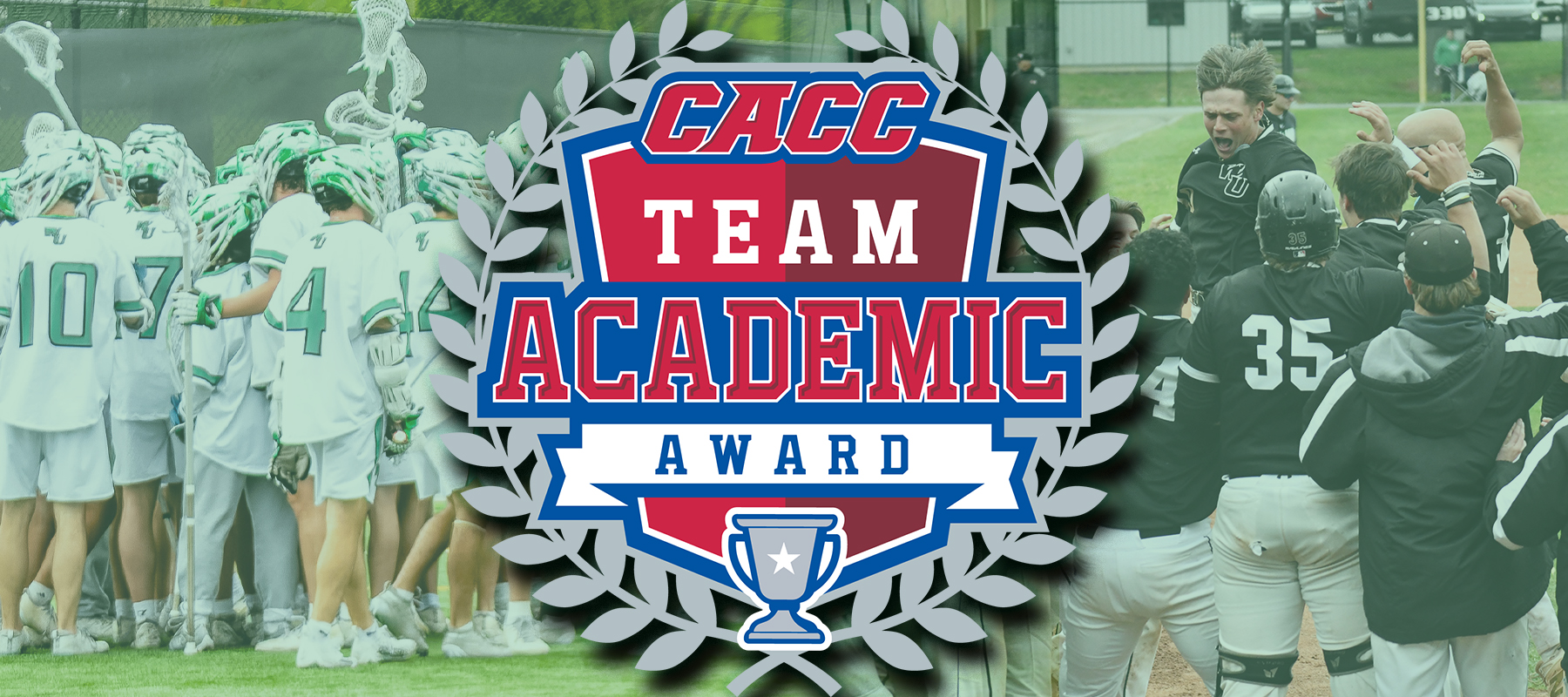 Baseball and men's lacrosse had the highest GPA in the CACC in 2025-26.
