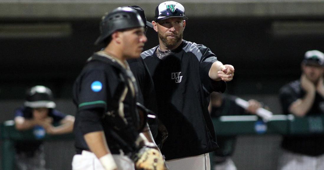 File photo of head coach Brian August from the 2015 NCAA DII Championships in Cary, N.C.