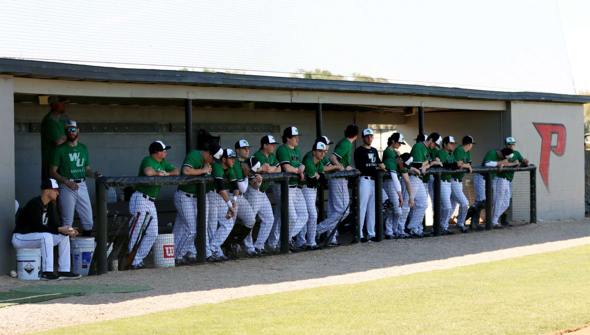 Copyright 2020; Wilmington University. All rights reserved. Photo by Mary Kate Rumbaugh. March 1, 2020 vs. Seton Hill at Bing Tyus Yard in Winter Haven, Fla.