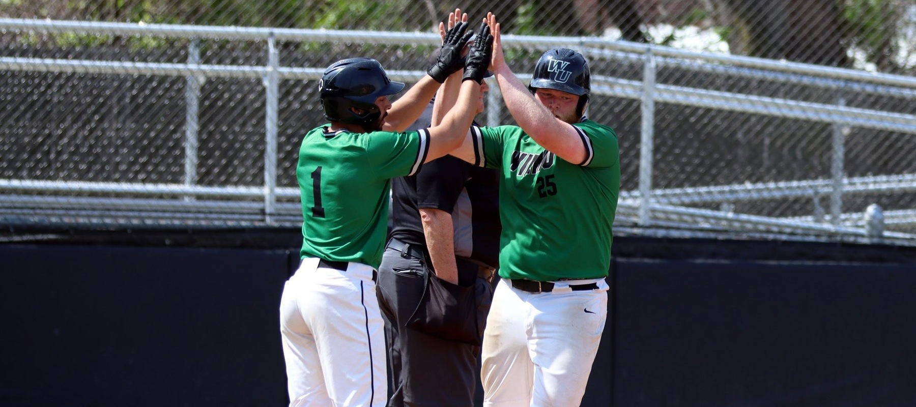 Copyright 2023; Wilmington University. All rights reserved. Photo by Dan Lauletta. April 5, 2023 vs. Bloomfield.