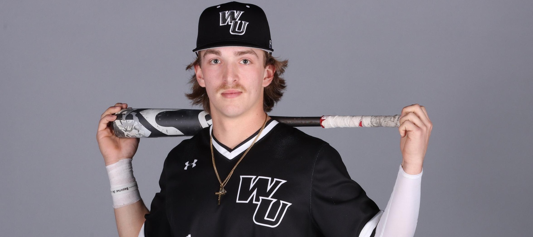 File photo of Brandon Grygo who went 2-for-5 with a double and two RBI. Copyright 2024; Wilmington University. All rights reserved. Photo by DAn Lauletta.