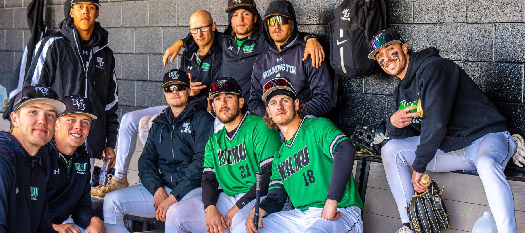 Copyright 2024; Wilmington University. All rights reserved. Photo by Giovanni Badalamenti. March 19 vs. West Chester at Wilson Field.