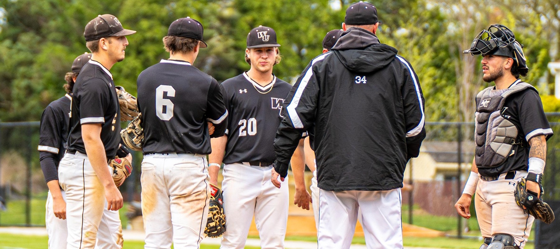 Copyright 2024; Wilmington University. All rights reserved. Photo by Giovanni Badalamenti. April 21, 2024 vs. Caldwell.