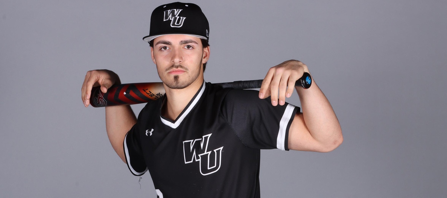 File photo of Xavier Cortez who hit the game-winning single in the bottom of the ninth against Holy Family. Copyright 2024; Wilmington University. All rights reserved. Photo by DAn Lauletta.