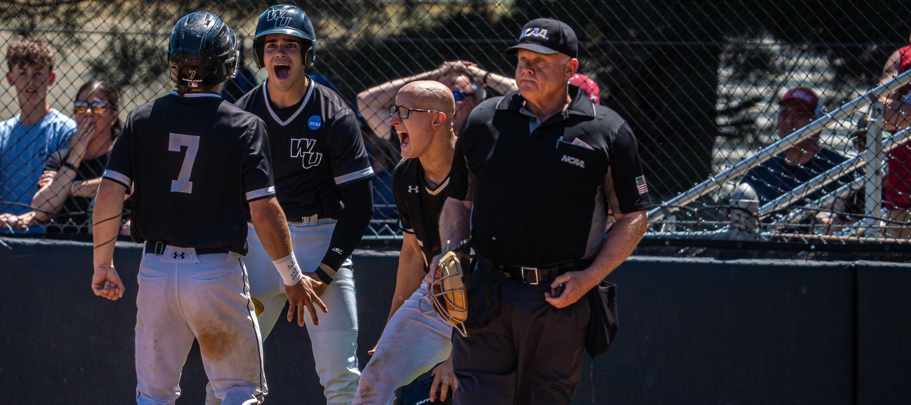 Copyright 2025; Wilmington University. All rights reserved. Photo by Giovanni Badalamenti. May 17, 2025 vs. Molloy. NCAA Regional.