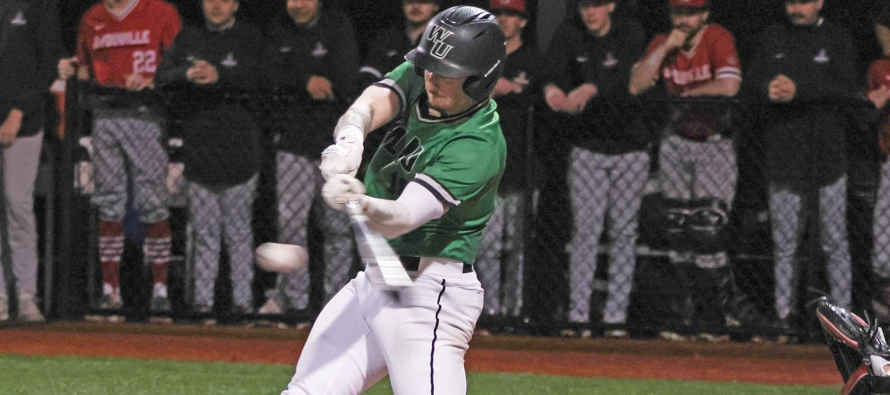 File photo of Zach Frame. Copyright 2026; Wilmington University. All rights reserved. Photo by Trudy Spence. February 22, 2026 vs. D'Youville in Myrtle Beach, S.C.