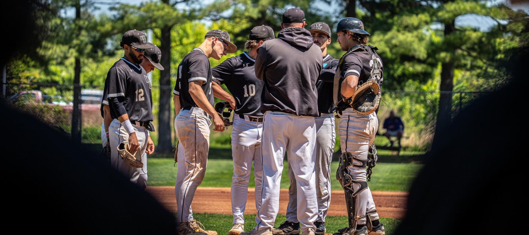 Copyright 2026; Wilmington University. All rights reserved. Photo by Giovanni Badalamenti. May 1, 2026 vs. Bridgeport in CACC Tournament 1st Rd.
