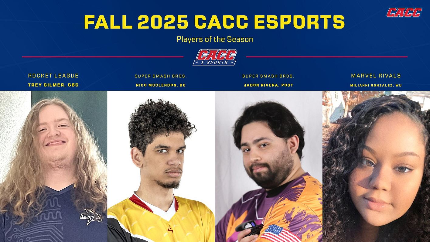 Milianni Gonzalez Named CACC Marvel Rivals Inaugural Player of the Season, Highlighting Four Named All-CACC in Two Esport Games