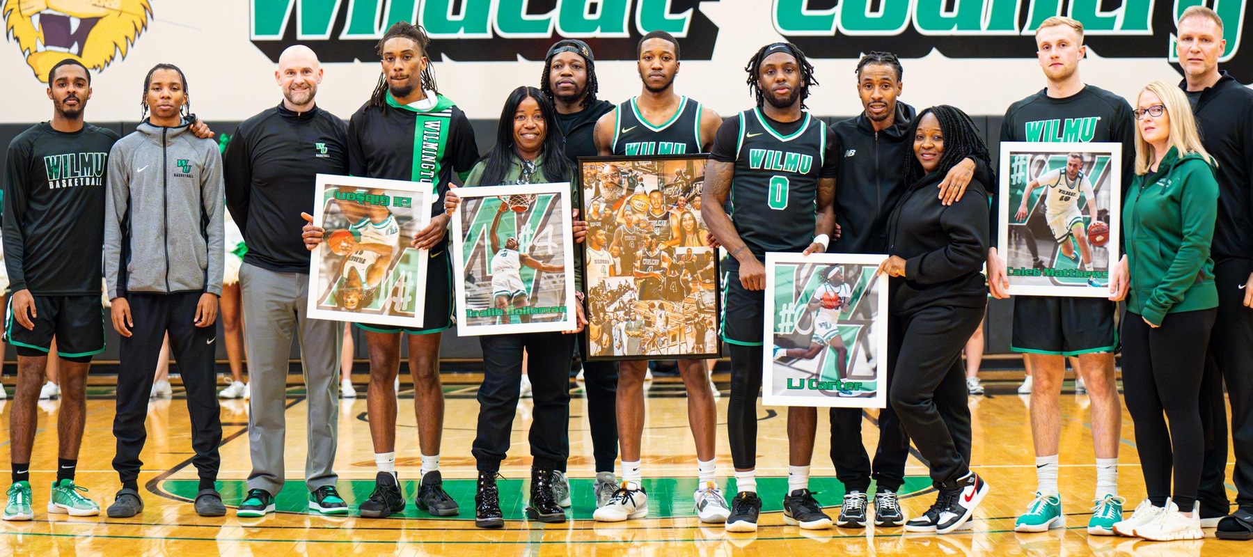 Copyright 2024; Wilmington University. All rights reserved. Photo by Giovanni Badalamenti. February 28, 2024 vs. Georgian Court.
