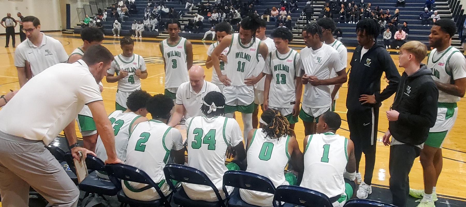 Wildcats Shoot Way to First Win of Season, 97-77, Over D&rsquo;Youville