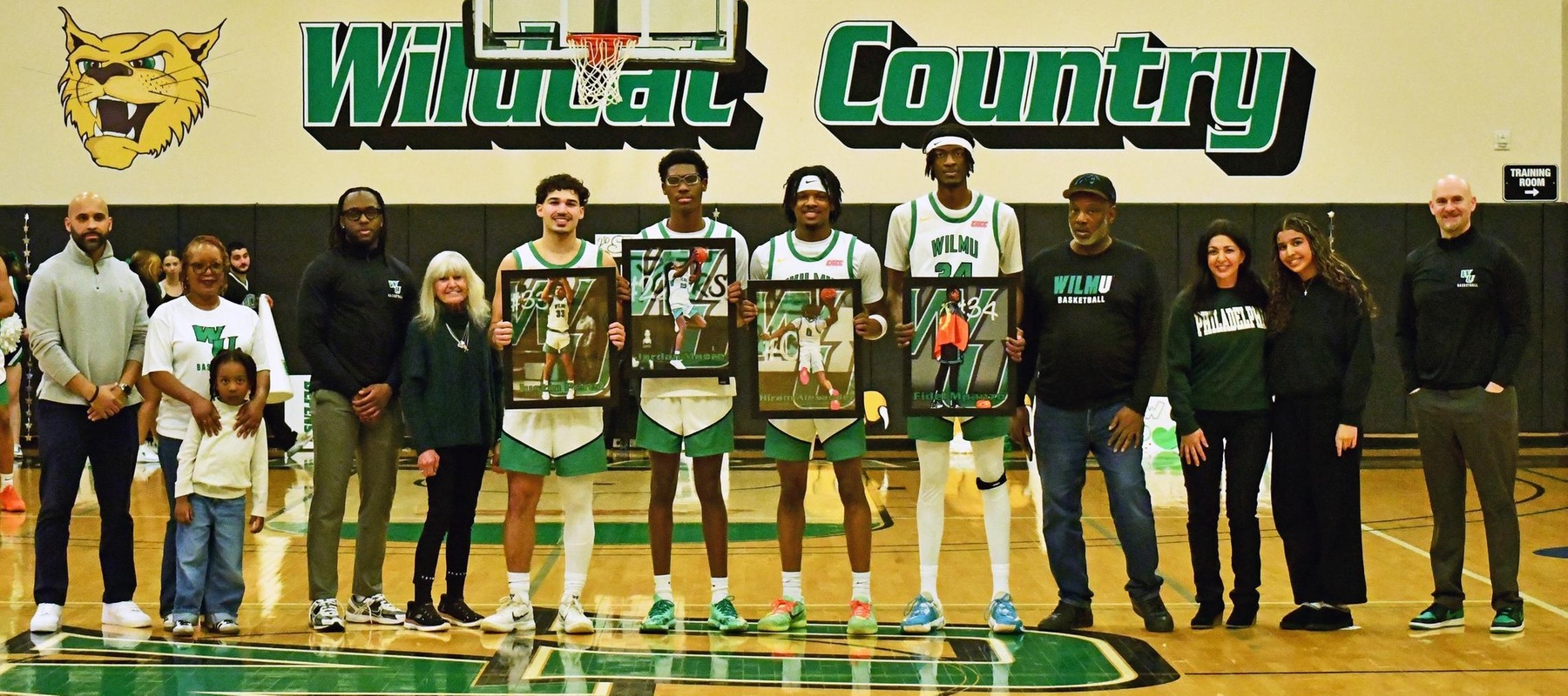 Copyright 2026; Wilmington University. All rights reserved. Photo by Alea Javorowsky. February 28, 2026 vs. Dominican on Senior Night.