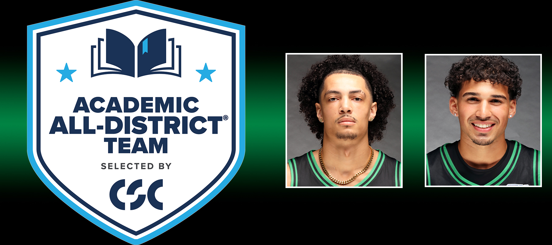 Zavion Bianchini and Justin Perez Named to Men&rsquo;s Basketball CSC Academic All-District Team