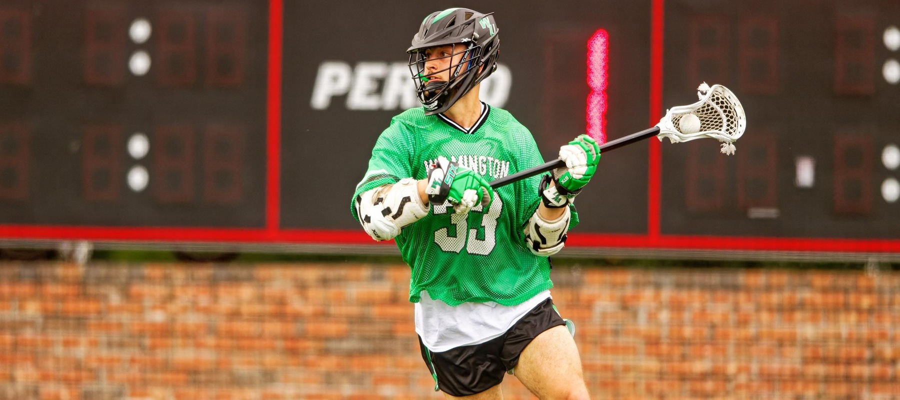 File photo of Giovannia Marino who led the Wildcats with four goals against Mercyhurst. Copyright 2023; Wilmington University. All rights reserved. Photo by Todd Montgomery. February 11, 2023 at Tampa.