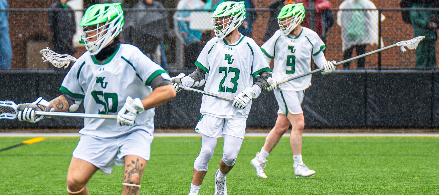 Copyright 2024; Wilmington University. All rights reserved. Photo by Giovanni Badalamenti. April 3, 2024 vs. Chestnut Hill.