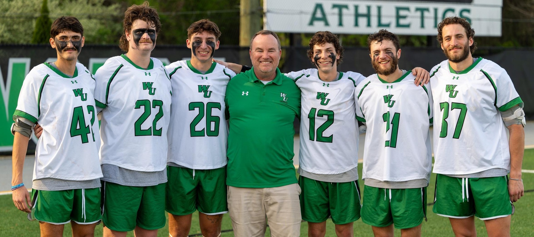Photo courtesy of Dave Reeder. April 22, 2025 vs. Caldwell at WU Athletics Complex.