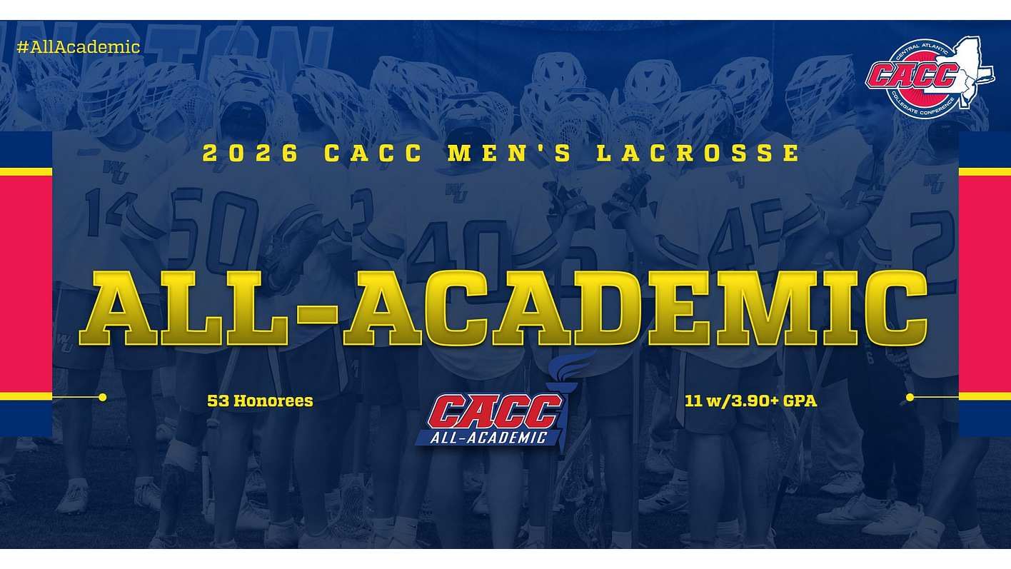 13 Wildcats Named to CACC Men's Lacrosse All-Academic Team.