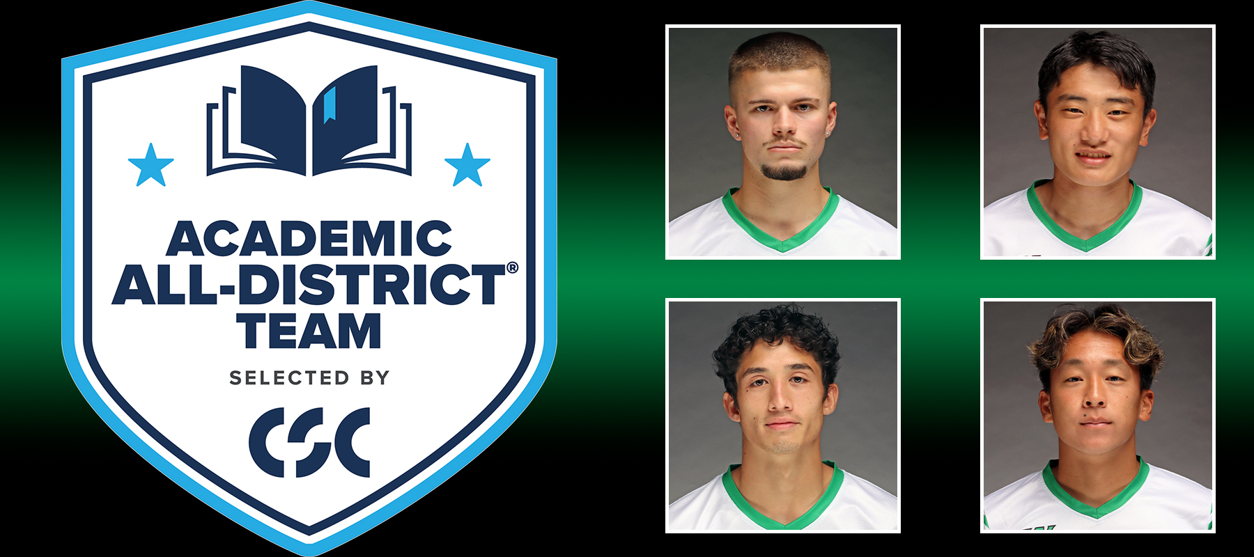Four Men&rsquo;s Soccer Standouts Named to CSC Academic All-District Team