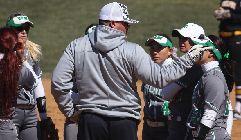 Copyright 2018; Wilmington University. All rights reserved. Photo by Frank Stallworth. March 18, 2018 vs. Adelphi. Game 1.