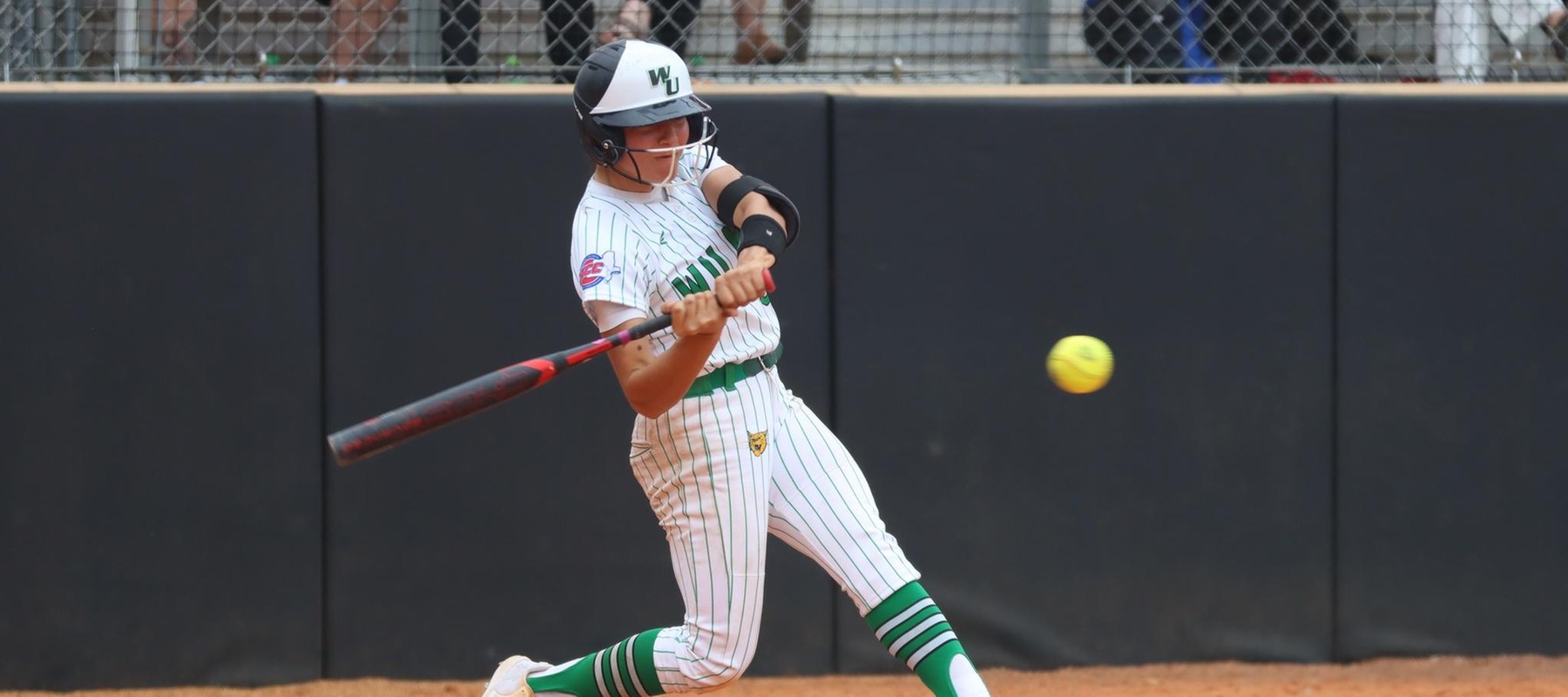File photo of Eve Serrato who went 4-for-7 with 3 doubles, a homer, and 4 RBI in the doubleheader at Bridgeport. Copyright 2025; Wilmington University. All rights reserved. Photo by Erin Harvey. March 1, 2025 at #3 Tampa.