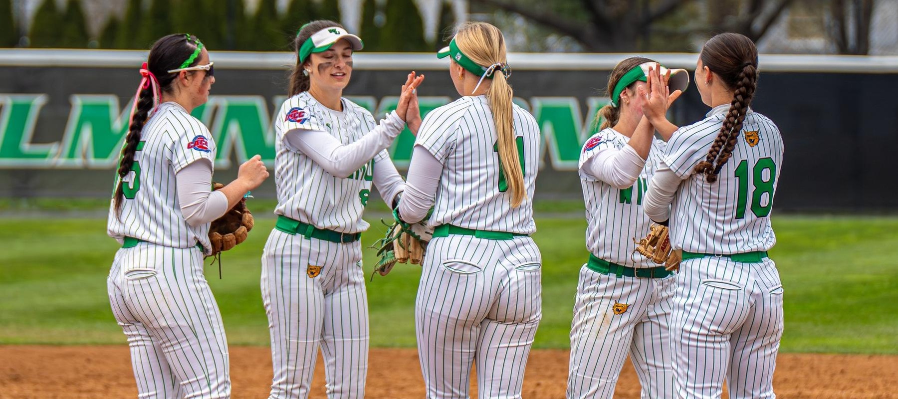 Copyright 2025; Wilmington University. All rights reserved. Photo by Giovanni Badalamenti. April 5, 2025 vs. Caldwell on Senior Day.