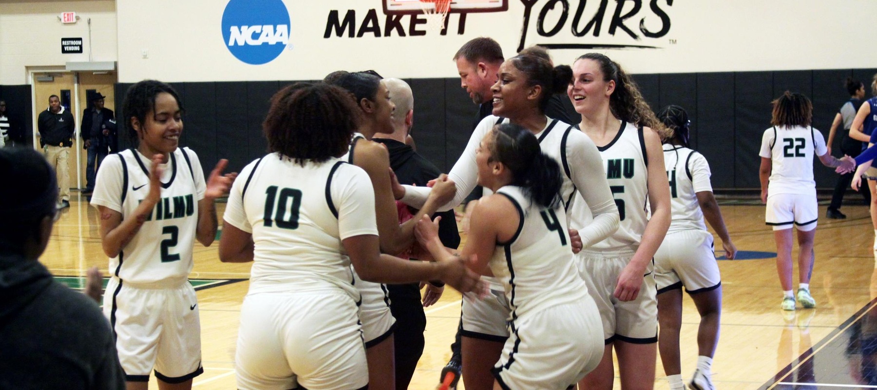 Copyright 2024; Wilmington University. All rights reserved. Photo by Dan Lauletta. February 28, 2024 vs. Georgian Court.