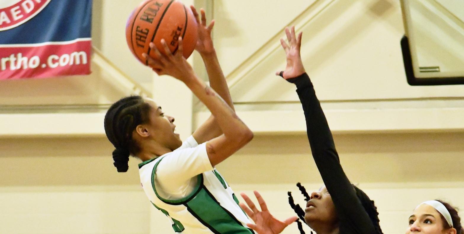 File photo of Armani Bell-Jackson who led the Wildcats with 11 points at Chestnut Hill. Copyright 2025; Wilmington University. All rights reserved. Photo by Alea Javorowsky. January 25, 2025 vs. Bloomfield.