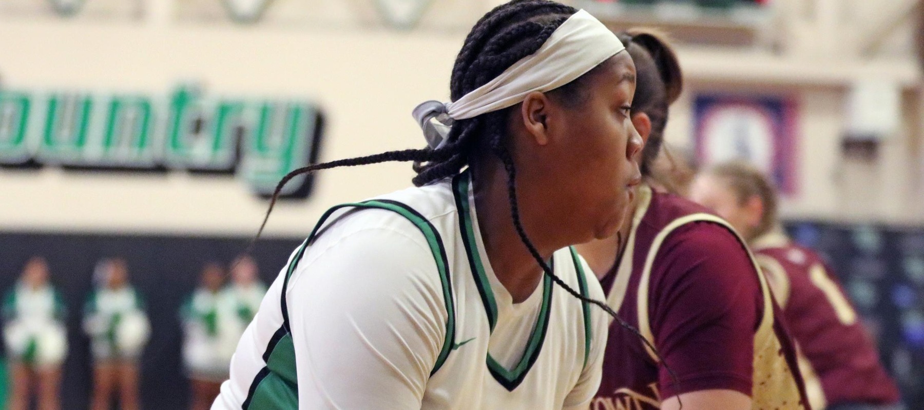 File photo of TyKeisha Hill who secured a double-double with 12 points and 11 rebounds against Bloomfield. Copyright 2024; Wilmington University. All rights reserved. Photo by Dan Lauletta. December 14, 2024 vs. Kutztown.