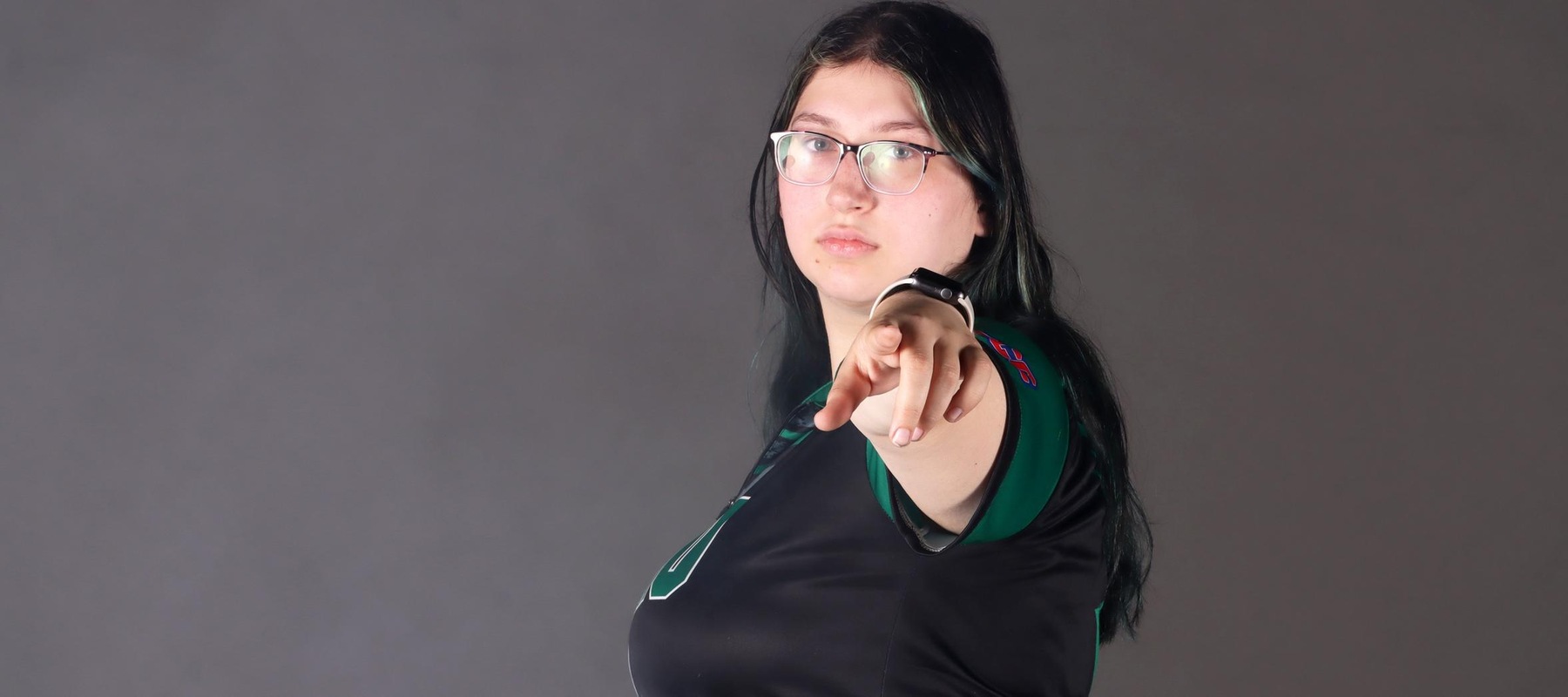 File photo of Genna Closs who finished one pin outside the Top 5 at the Wildcat Invite. Copyright 2026; Wilmington University. All rights reserved. Photo by Dan Lauletta.