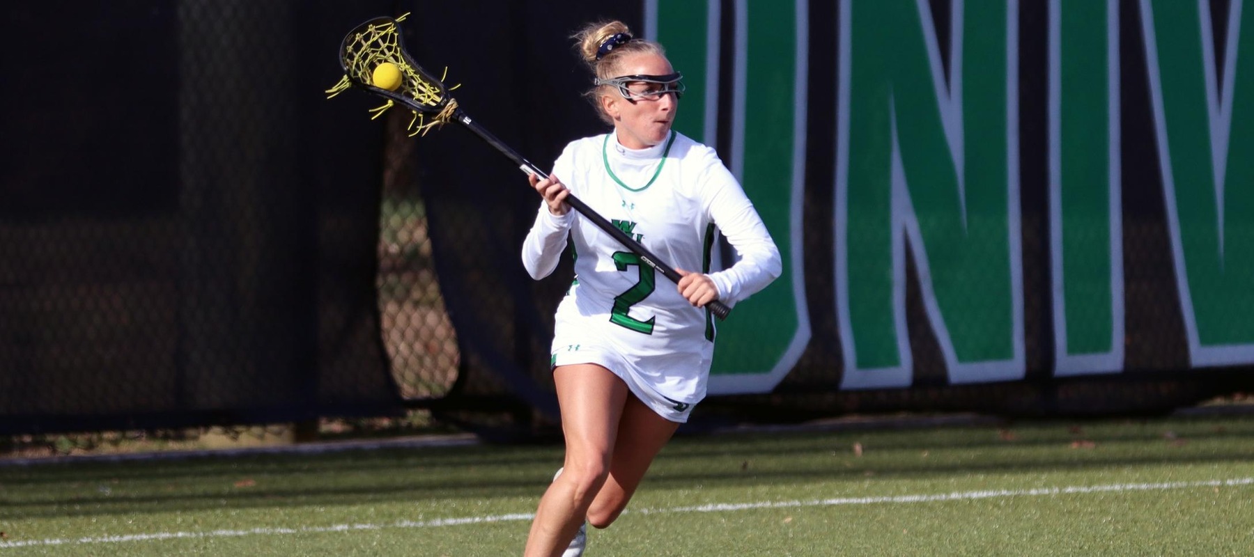 File photo of Taylor Lambeth who became the fourth player in program history to surpass 200-career points on Wednesday. Copyright 2022; WIlmington University. All rights reserved. Photo by Mitchell Coll. March 8, 2022 vs. Shepherd.