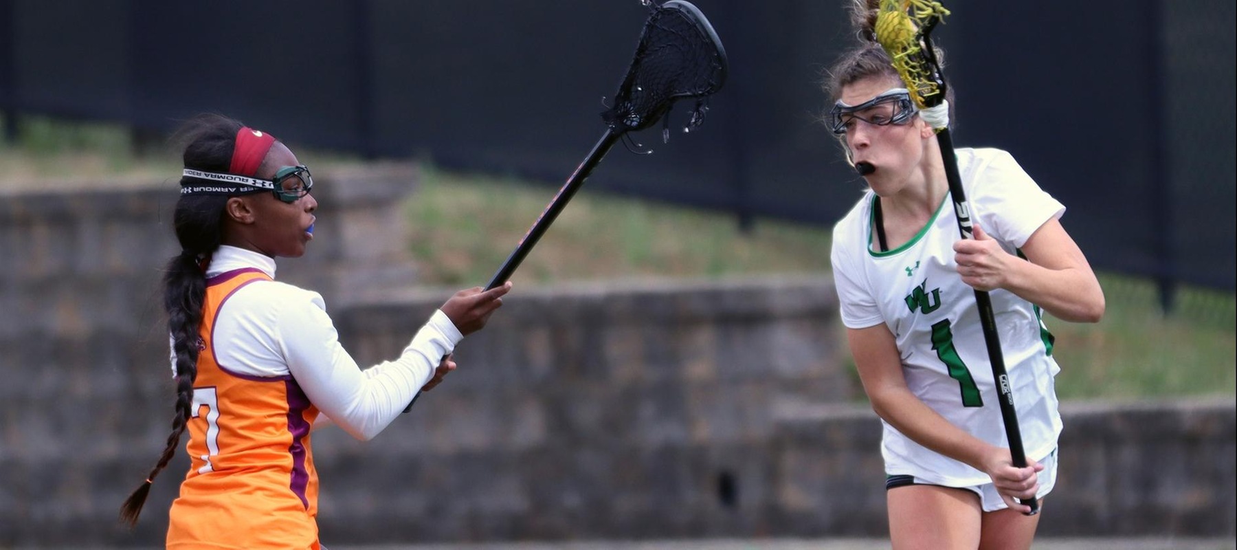 File photo of Ella Baynes who led the Wildcats with four goals and an assist at Georgian Court.