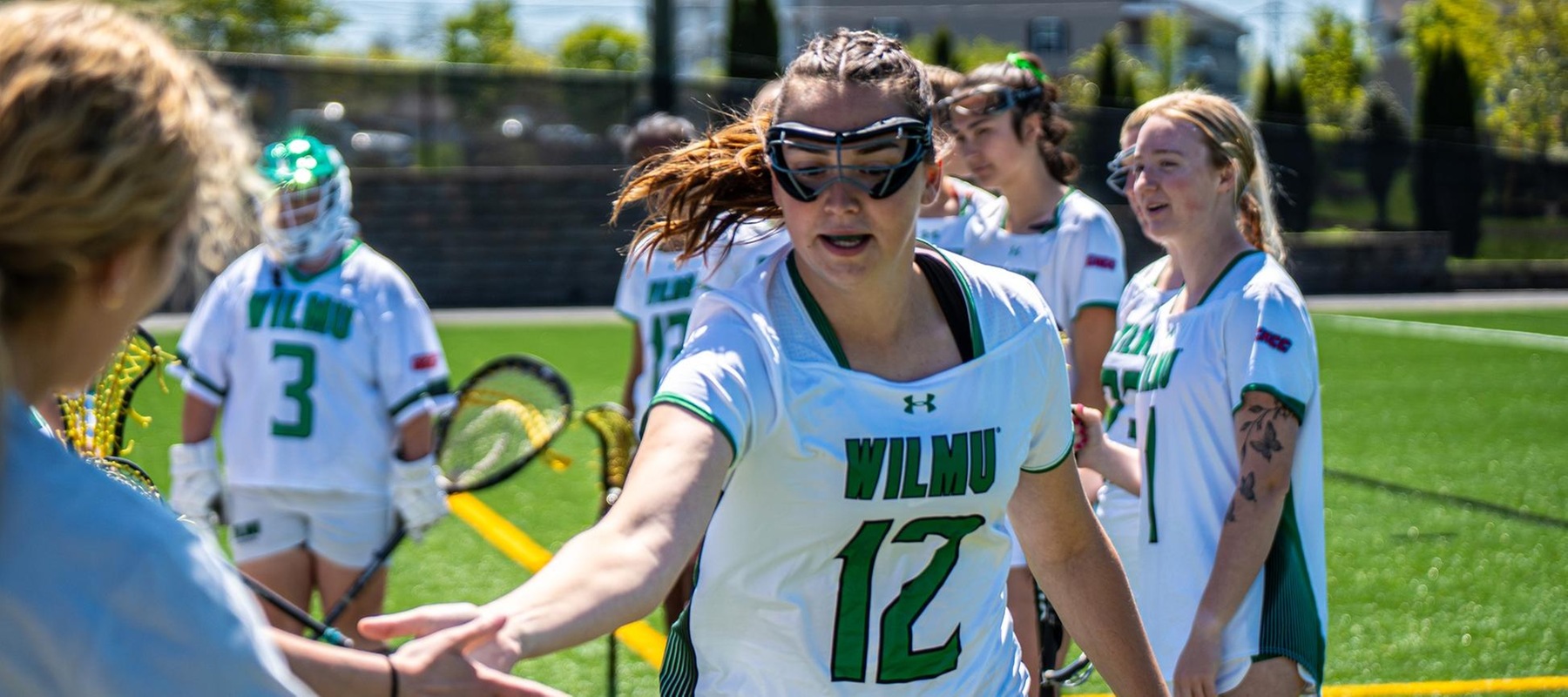 Copyright 2024; Wilmington University. All rights reserved. Photo by Giovanni Badalamenti. April 26, 2024 vs. Caldwell.