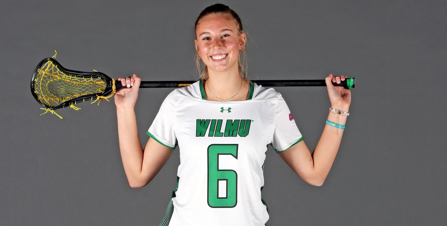 Mia Schultz scored two goals and had an assist at Shippensburg. Copyright 2025; Wilmington University. All rights reserved. Photo by Dan Lauletta.