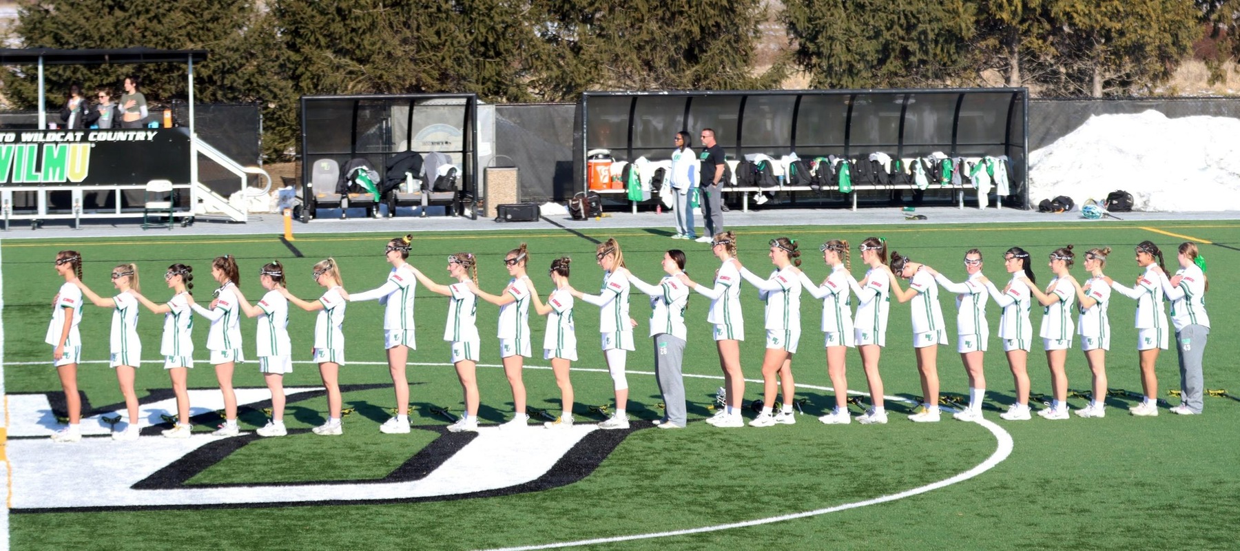 Copyright 2026; Wilmington University. All rights reserved. Photo by Dan Lauletta. February 25, 2026 vs. Millersville.