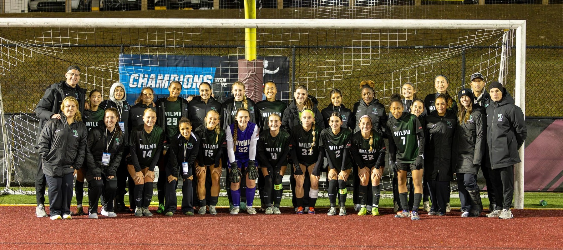 Photo of the Wildcats at the NCAA Division II East Region Tournament in Rindge, N.H. Photo by Kerby Gernander.