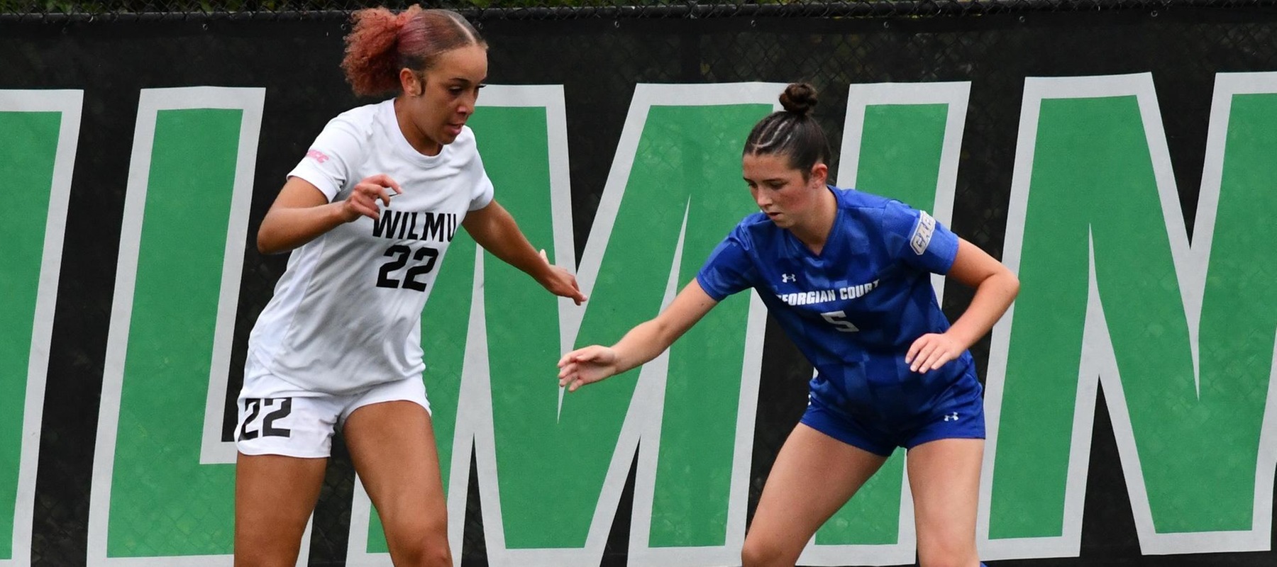 File photo of Sierra Bartley who scored twice at Felician. Copyright 2025; Wilmington University. All rights reserved. Photo by Alea Javorowsky. October 15, 2025 vs. Georgian Court.