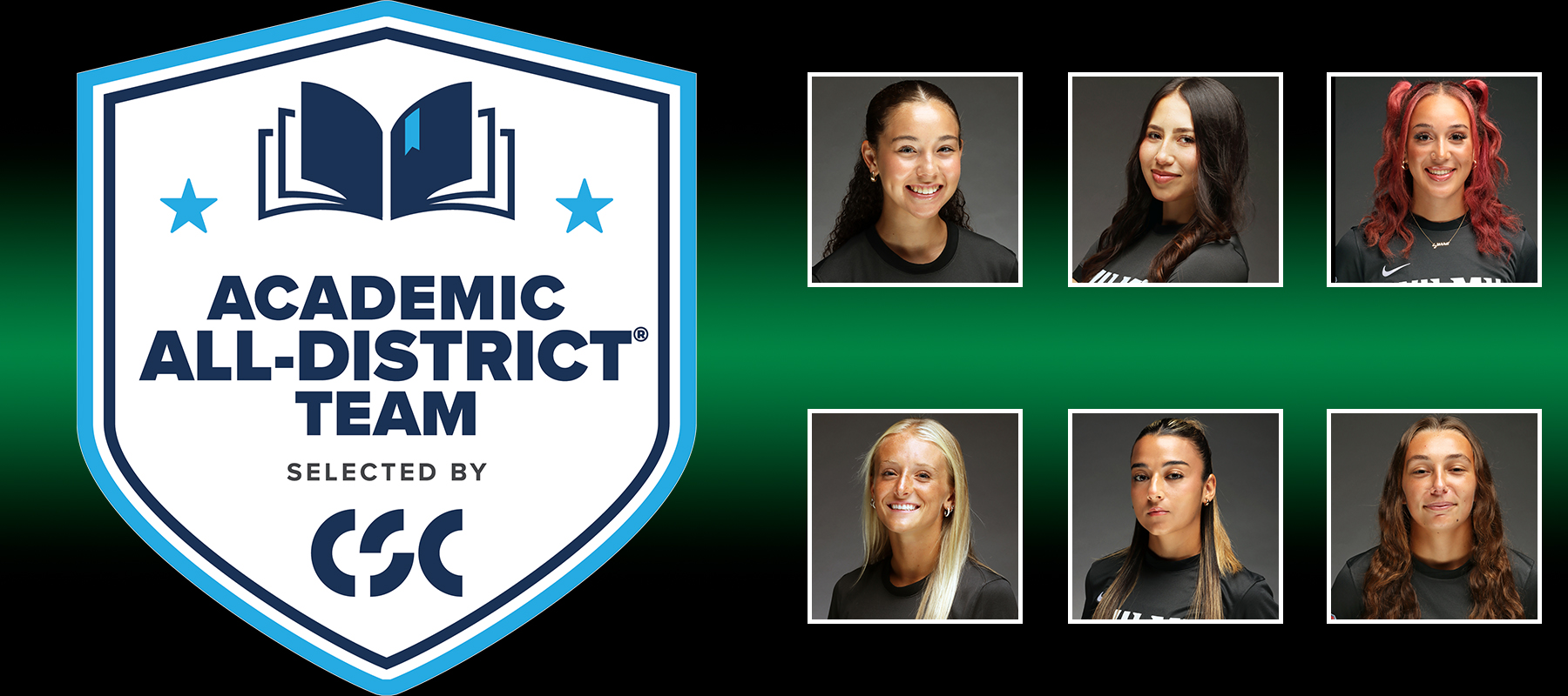 Six Women&rsquo;s Soccer Standouts Named to CSC Academic All-District Team