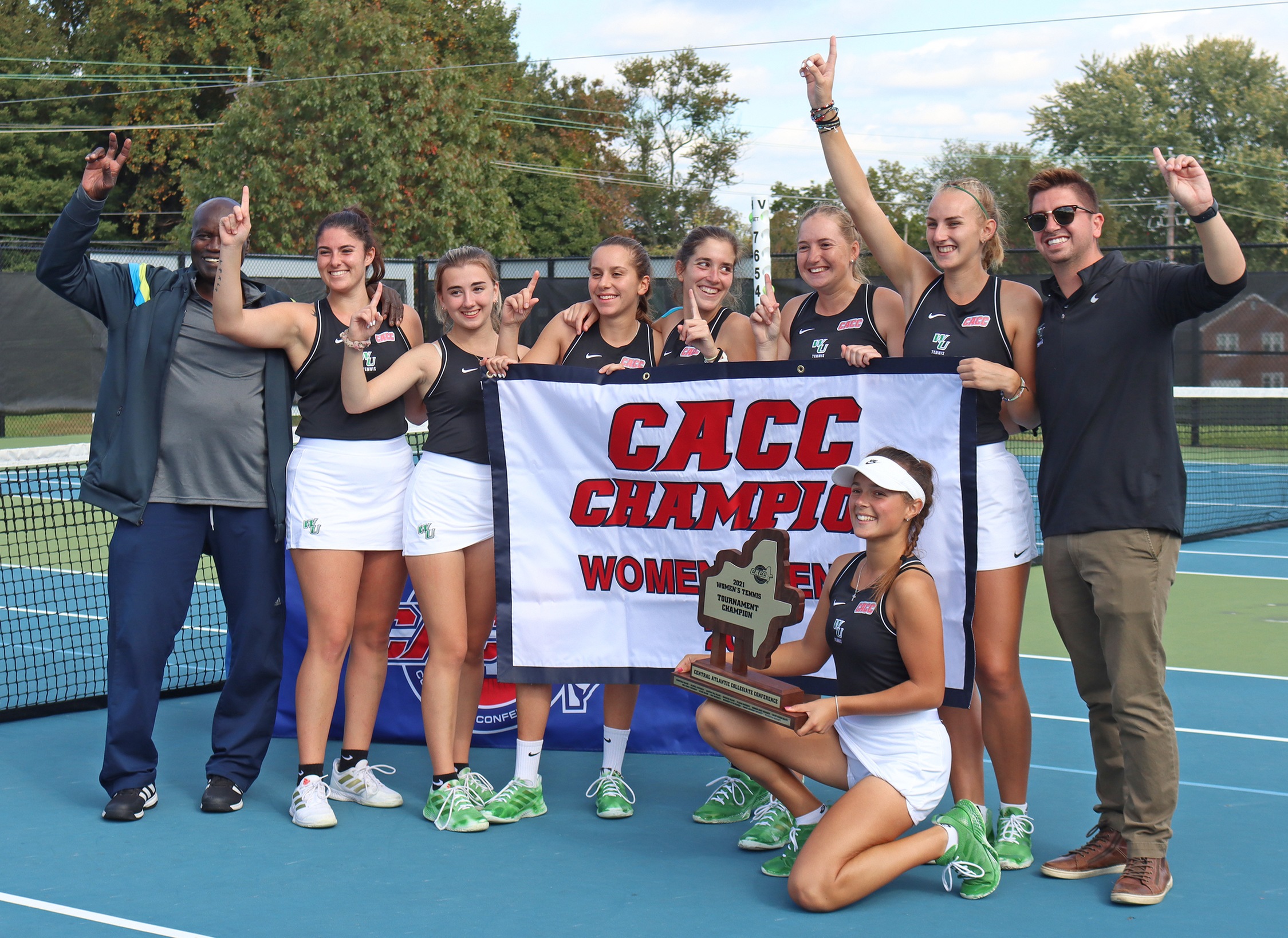 Women's Tennis vs. Jefferson (CACC Championship by Trudy Spence)