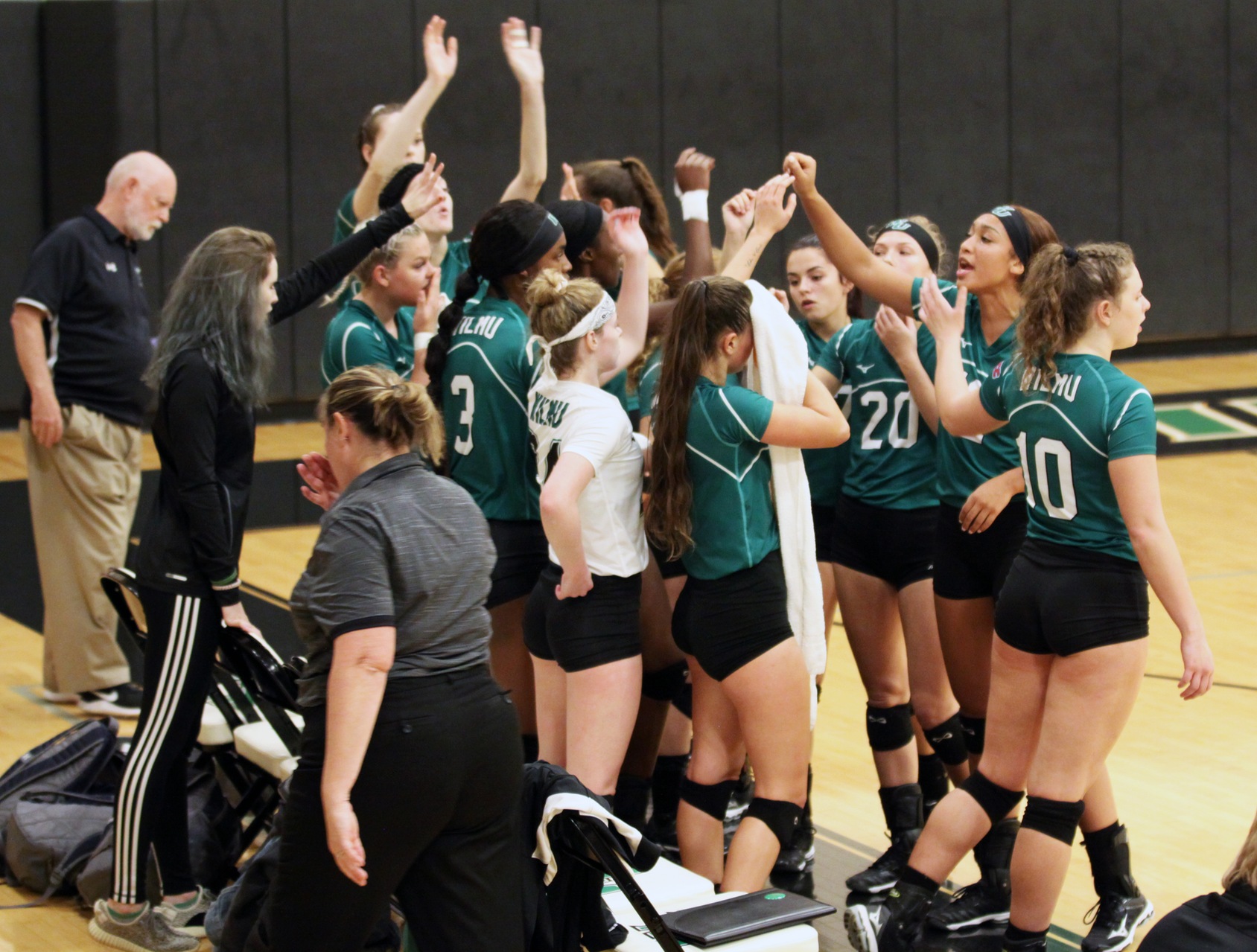 Copyright 2019; Wilmington University. All rights reserved. Photo by Dan Lauletta. October 22, 2019 vs. Jefferson.