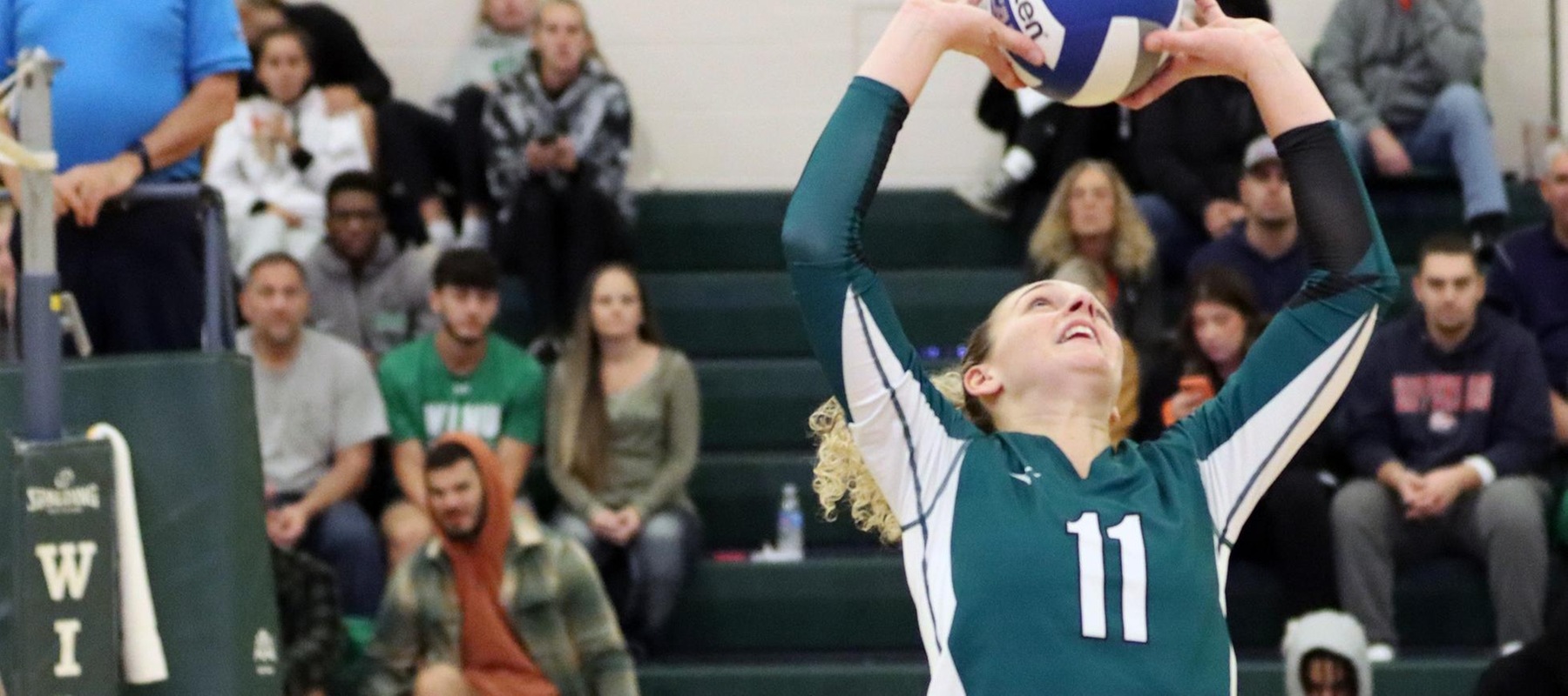 File photo of Katie Bushong who dished out 38 assists at Bridgeport.